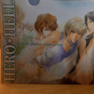 Yaoi Hero Heel Makoto Tateno Clear File Folder